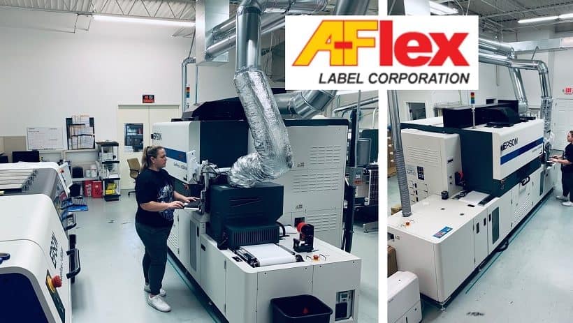 A-Flex Label Corporation, owned and operated by The Labeltape Group, has installed the Epson SurePress® L-6534VW UV digital label press in its Willowbrook, Ill. facility