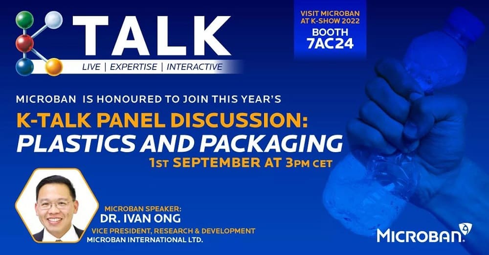 Microban is participating in this years K-talk panel discussion featuring plastics and packaging_ (002)