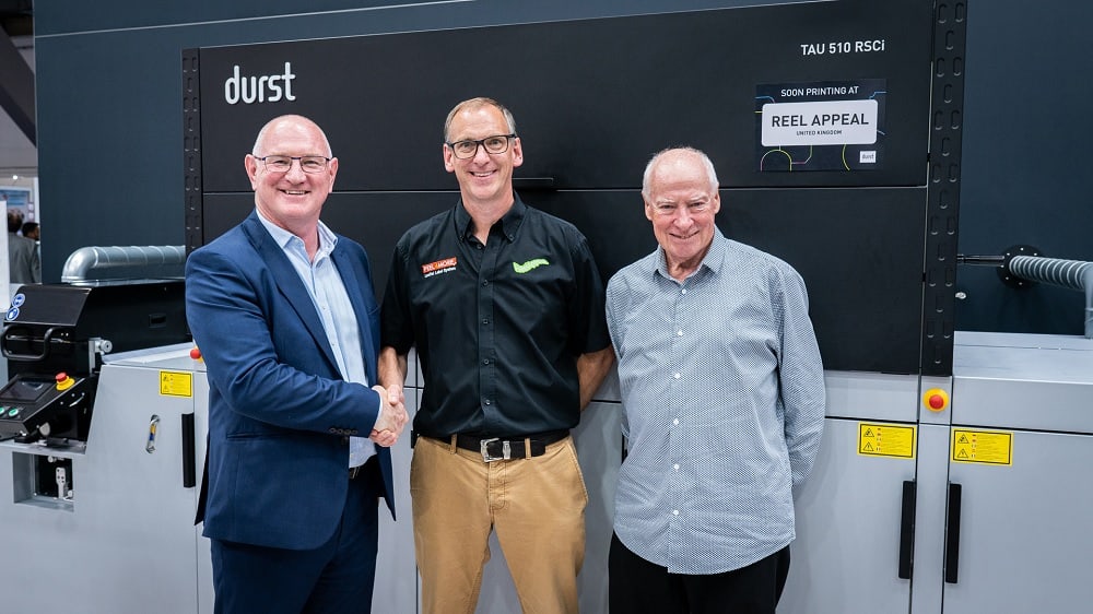 Durst Tau RSCi’s 1200dpi capability has Reel Appeal at Labelexpo