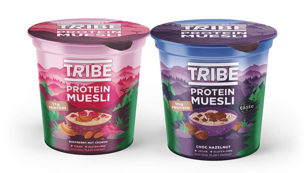 Tribe Protein Muesli in Greiner Packaging's K3®